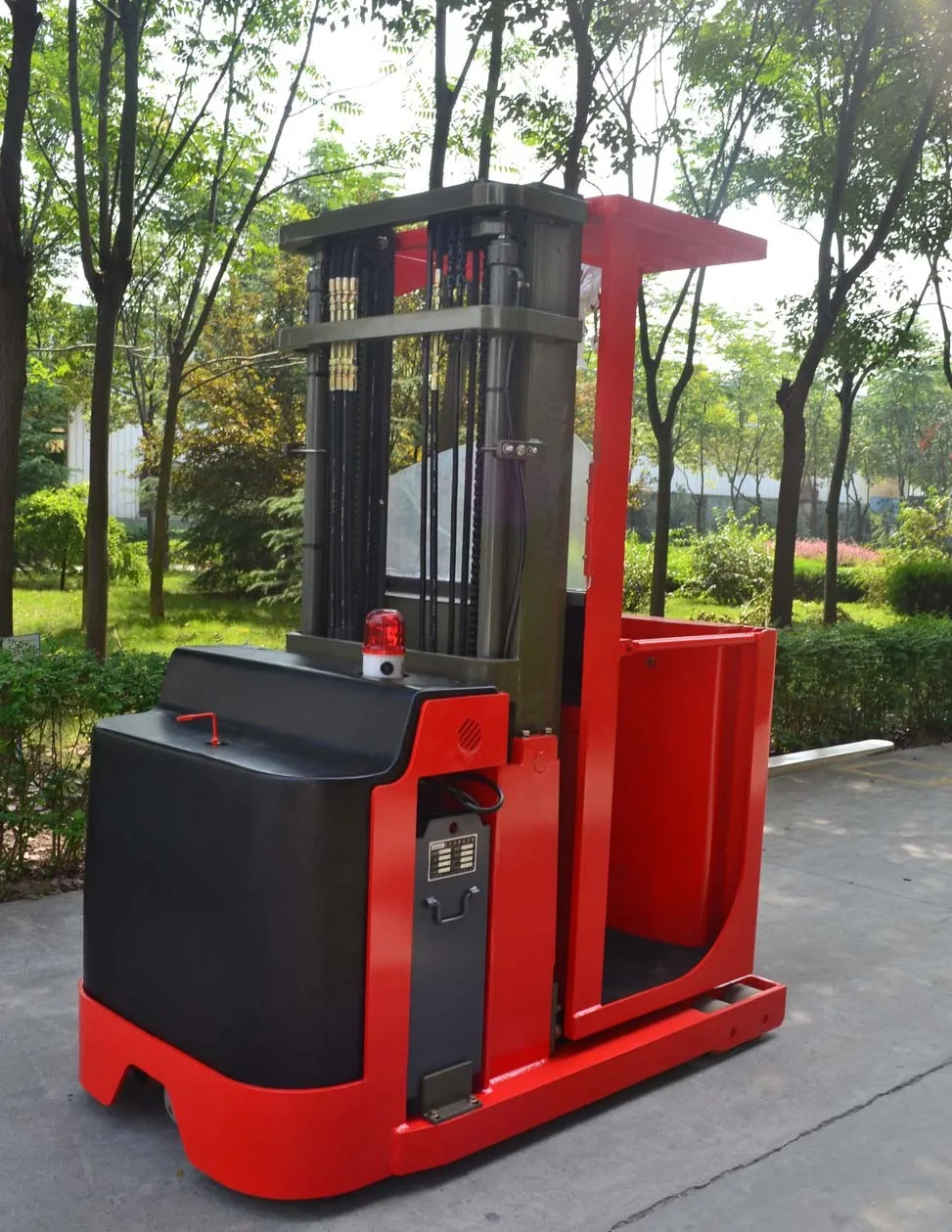 3m to 4.5 meter mobile order picker 1000kg electric order picker full electric order picker EPS AC motor THA
