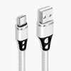 2018 HG New design nylon braid USB2.0 to Micro 1M Micro B cable fast charge cable for mobile