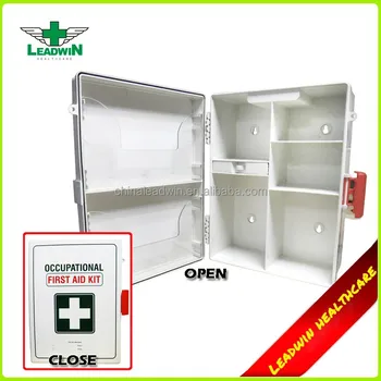 Empty Wall Mounted Plastic First Aid Box For Workplace Buy First