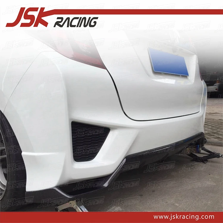 S Style Carbon Fiber Rear Diffuser For 14 17 Honda Jazz Fit Gk5 Only For Rs Bumper Buy Carbon Fiber Diffuser Rear Diffuser For Honda Jazz Diffuser For Honda Product On Alibaba Com