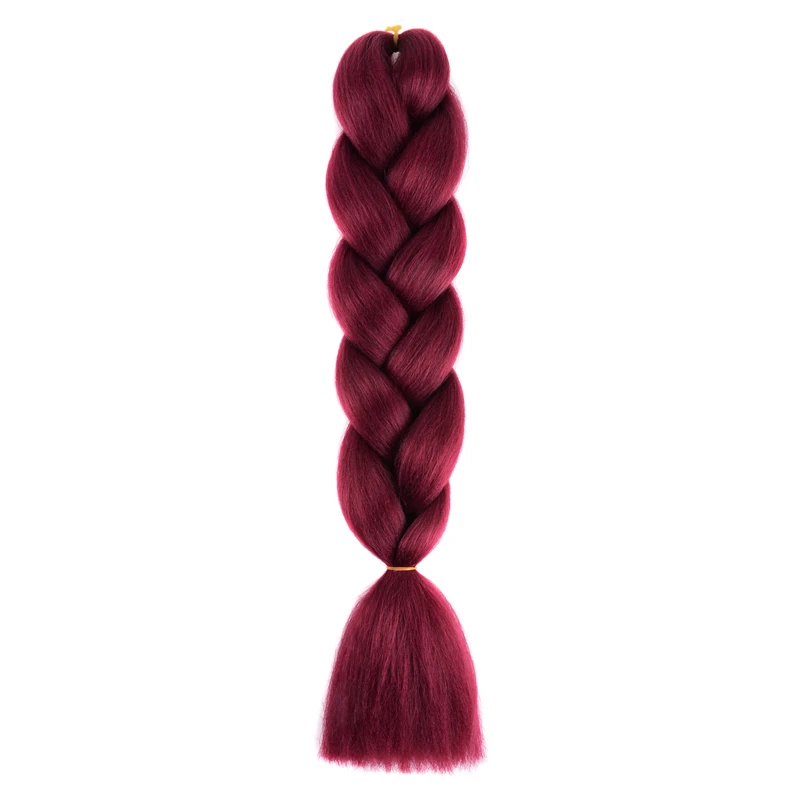 48Inch extension jumbo braiding hair bulk wholesale high temperature fiber synthetic braiding hair pre stretched