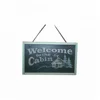 Restaurant and Cafe Welcome Sign Wall Hanging Wooden Advertisement Plaque