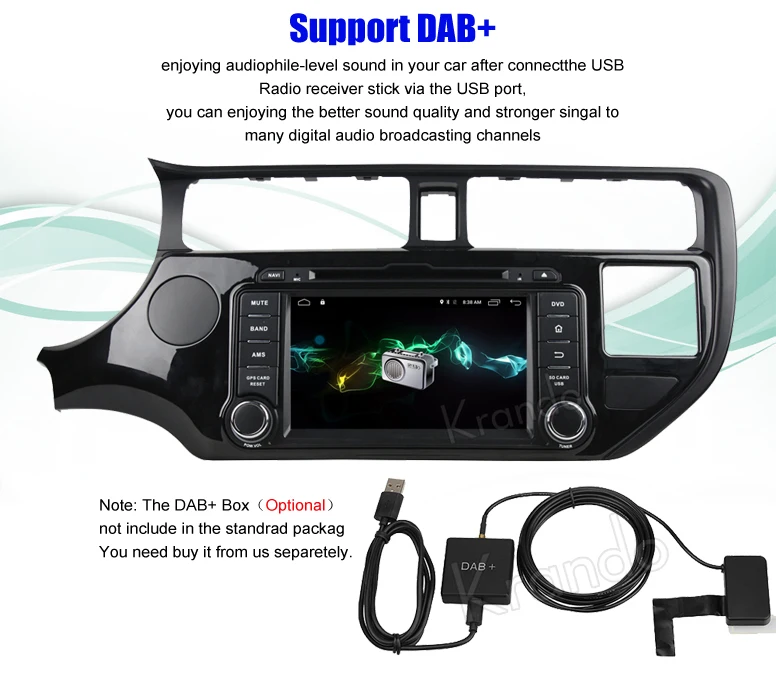 for kia rio navigation