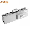 manufacturer supply high quality glass door fitting bottom patch lock