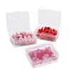 Best Price Novelty Decorative Office Push Pin Pink and Red Heart Shaped Plastic Push Pins 50pcs One Box