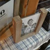 Old retro classic thick creativity dimensional frame 6 inch wood photo frame for home gift sets