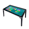 Aluminum bezel 43inch game touchscreen table with 10 points capacitive touchscreen