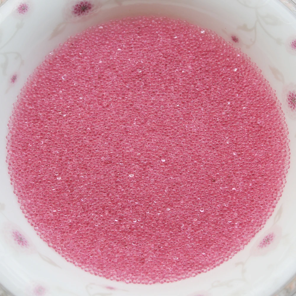 0.60.8mm Micro Glass Beads Micro Colorful Ball Microperle Nail Art