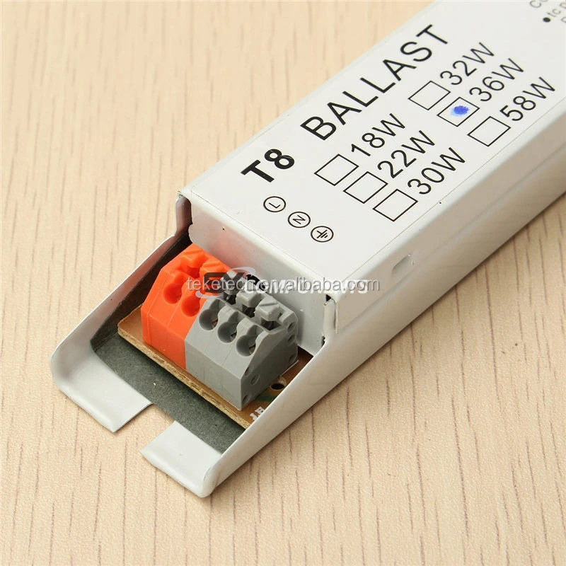 220-240v Ac 2x36w Wide Voltage T8 Electronic Ballast Fluorescent Lamp ...