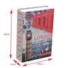 hollow book safe with lock,real paper book safe box