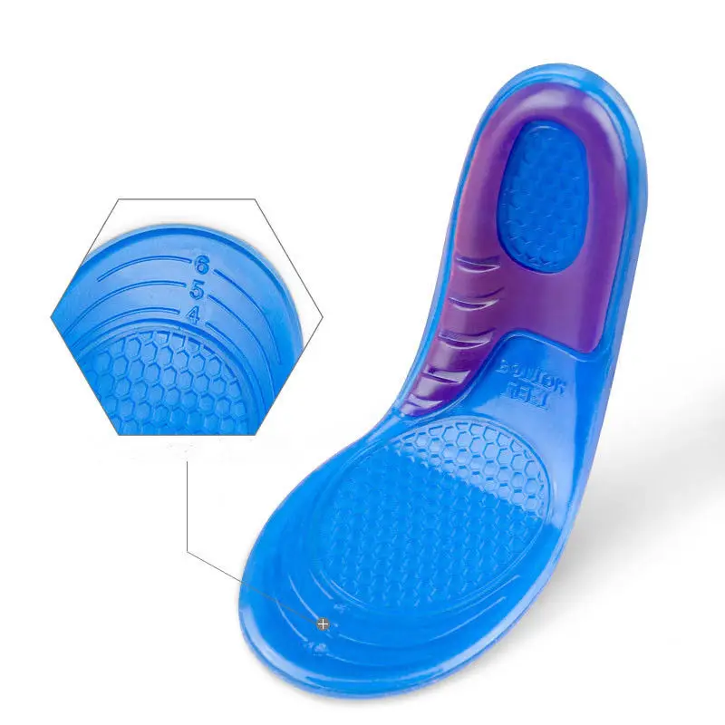 Comfort Silicone Foot Half Sole Jelly Shoes Massaging Silicon Gel