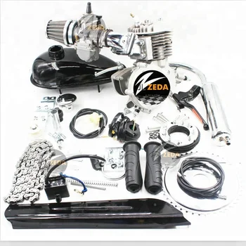 Black Color 2 Stroke Gasoline 100cc Bicycle Engine Kit - Buy 2 Stroke ...