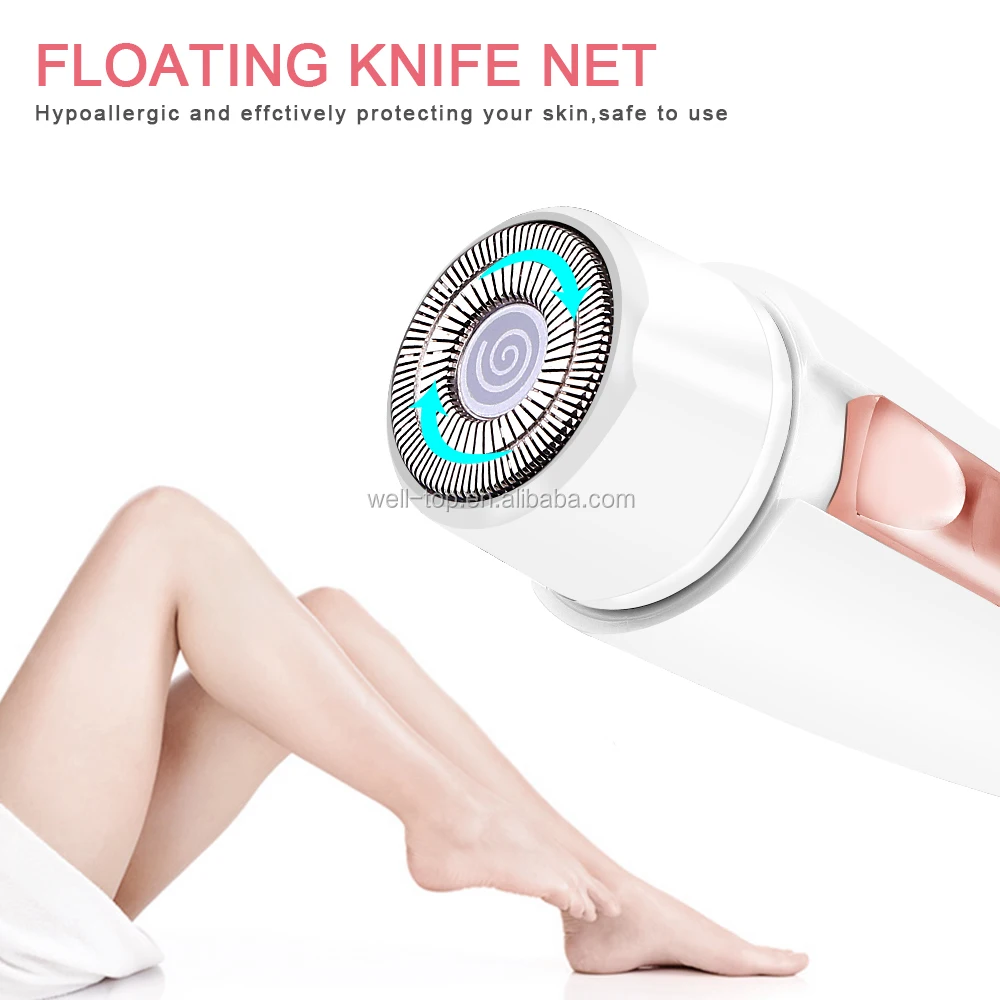 Painless Hair Removal 2018 Hot Oem Portable Facial Electric Cordless