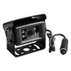 IP69K water proof black camera Rear view system HD wired IR reversing camera