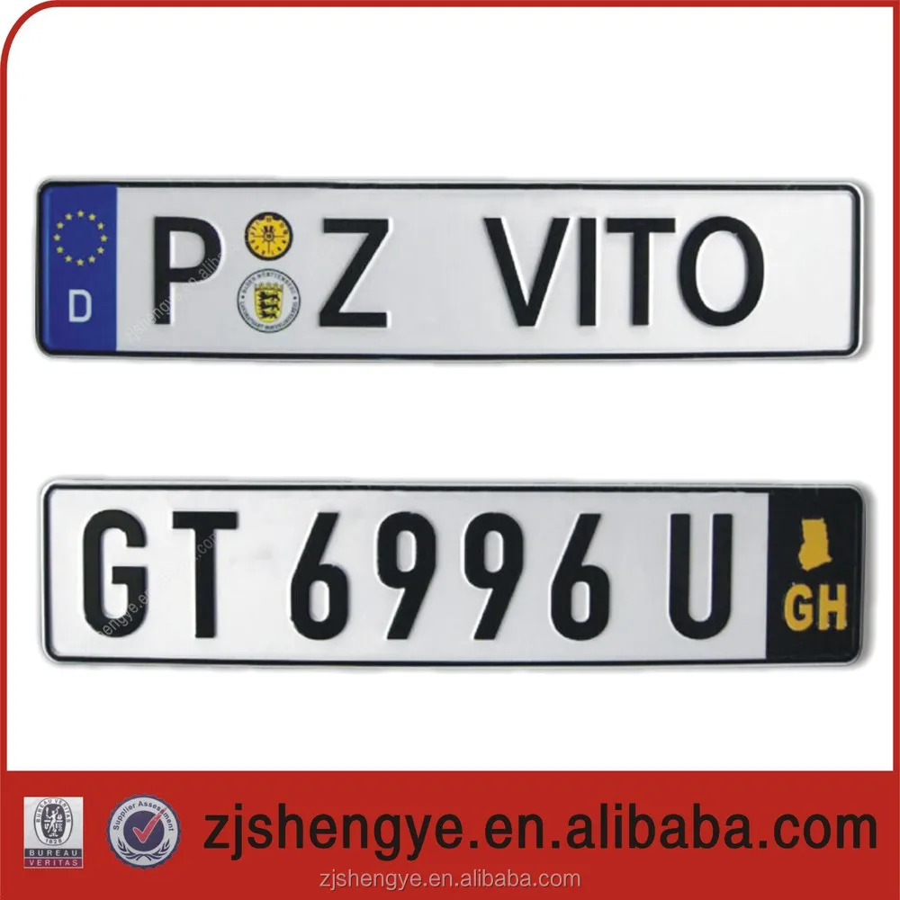 Custom Embossing Rotating License Plate Buy License Plate,Rotating