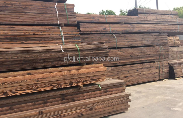 Carbonized Preservative-treated Timber - Buy Carbonized ...
