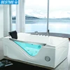 Glass massage bathtub,shower bath, freestanding bathtub