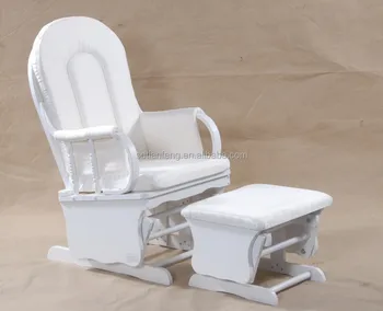 white glider rocking chair