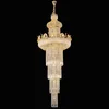 C95092 crystal chandelier pendent, glass drop pendant light, big crystal lighting