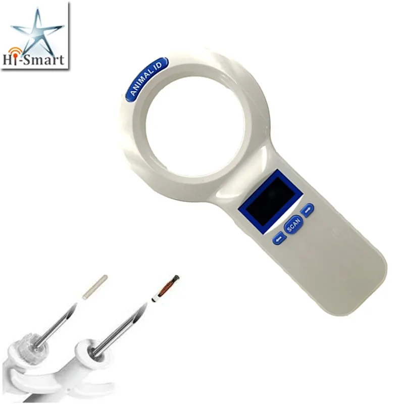 Iso11784 785 Fdx b Handheld Animal Chip 134 2khz Rfid Reader Pet 