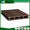 eco-friendly bright color wood plastic outdoor deck flooring