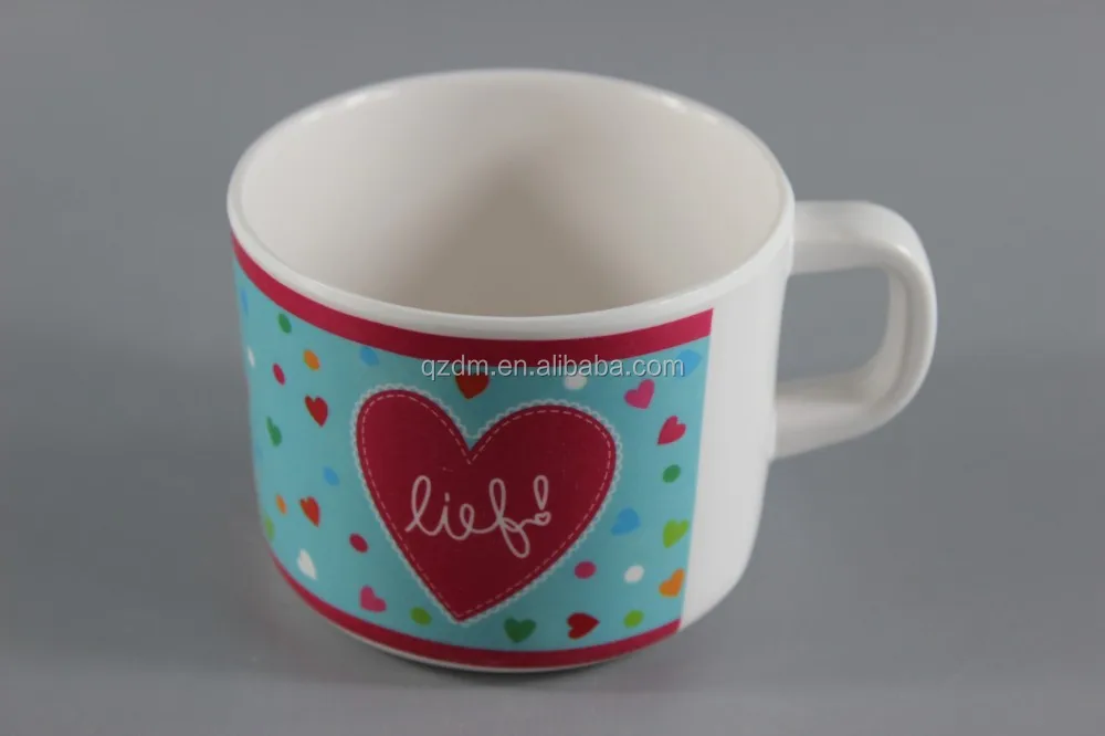 Top Quality Melamine Kids Drinking Mug With Handle