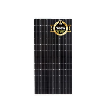 Home System High Power 300 Watt Mono Pv Solar Panel Mono Crystalline