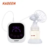 HOT ! LED Touch Screen 9 - speed Suction Massage Comfortable Silicone Electric Breast Pump
