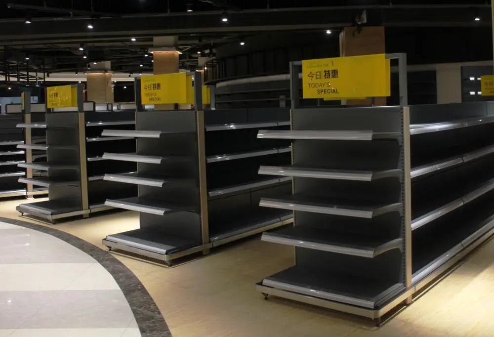 Metallic Single Double Sided Retail Shelves For Supermarket Buy