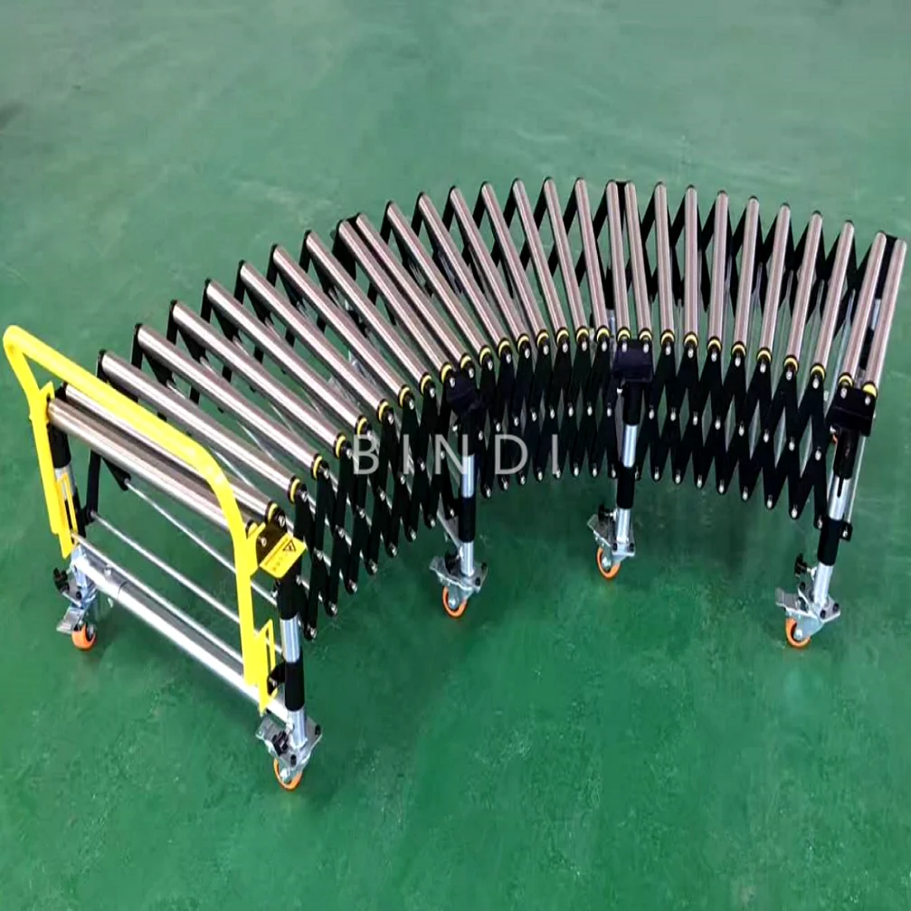 Flexible Telescopic Unloading Roller Conveyor Buy Telescopic Roller