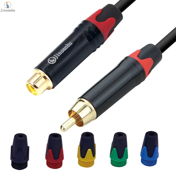 Rohs Ce Jinsanhu High Grade Low Noise High Quality Microphone Rca 3 Rca