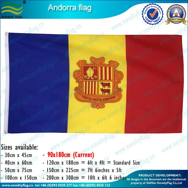 la principaute d andorre drapeau