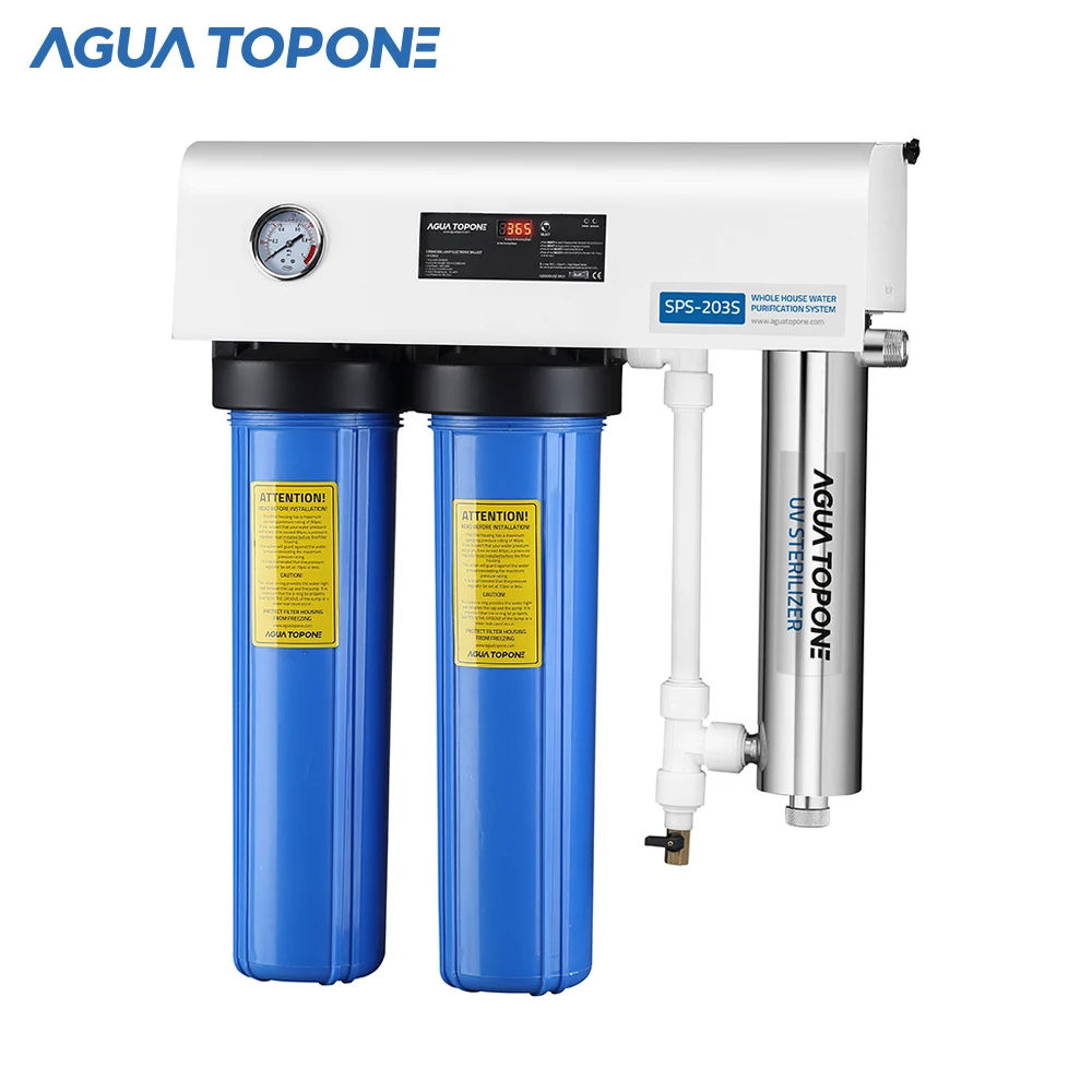 Whole House 12gpm 3 Stage Water Filter Purifying Equipment For ...