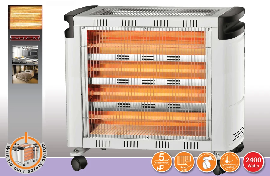 New 2400w Quartz Infrared Heaters Buy 2400w Quartz Heaters,Quartz