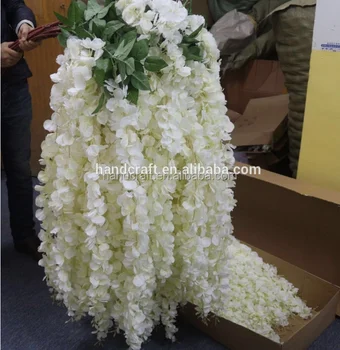 Pink,White Wisteria,Artificial Flowers For Wedding Decorations Artificial Wisteria , Buy Decoration Wedding Flower For Wedding Car,Silk Flower Wall