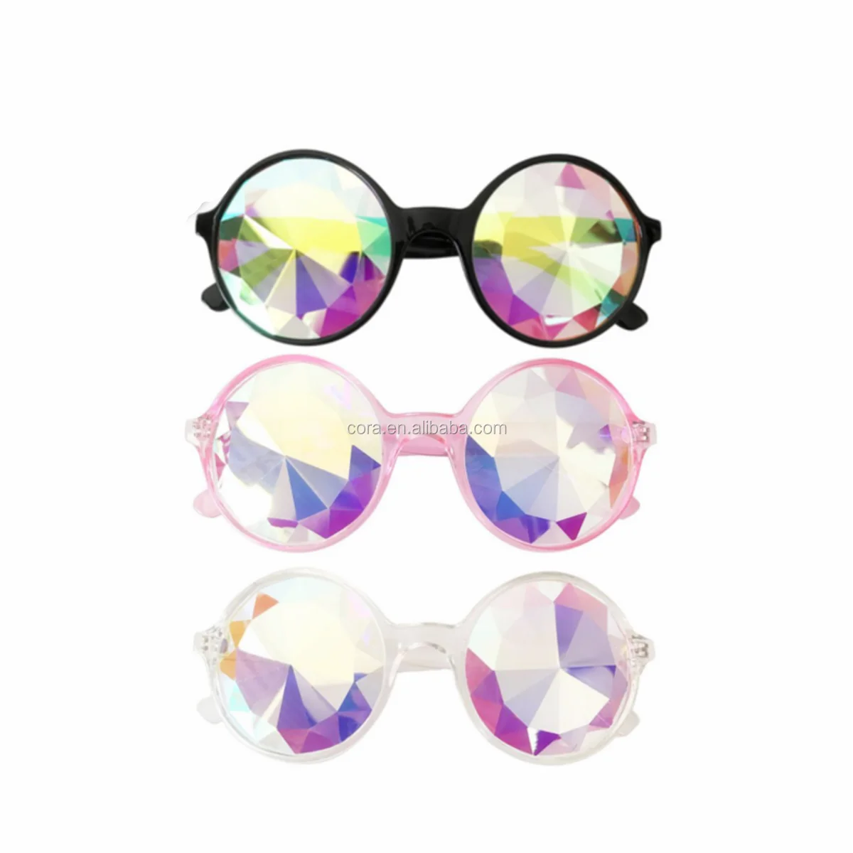 Black 50th Birthday Novelty Fun Party Clear View Sunglasses Bling Age Glasses