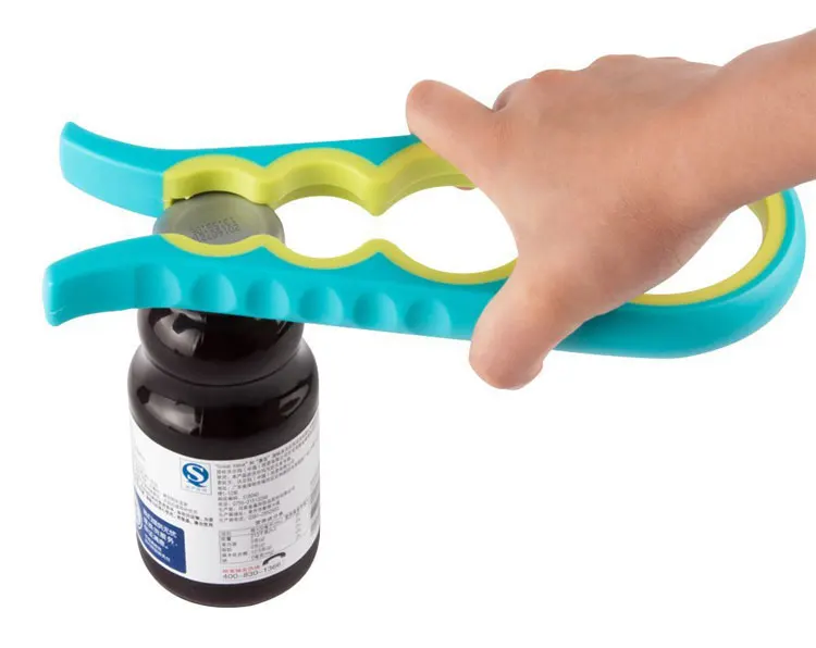 Amazon Top Seller 2019 Nonslip Grip Plastic Twist Cap Bottle Opener