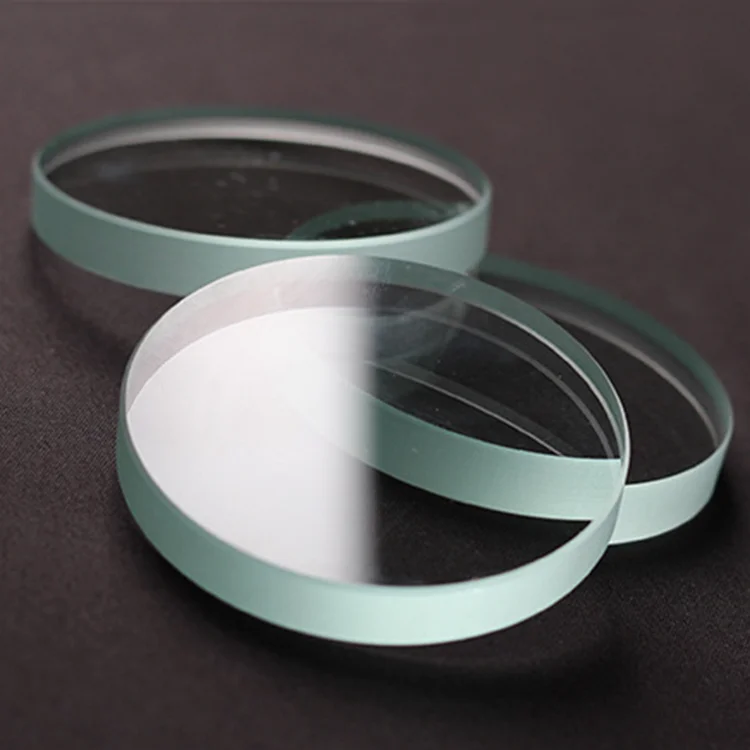 round boiler borosilicate frosted sight glass