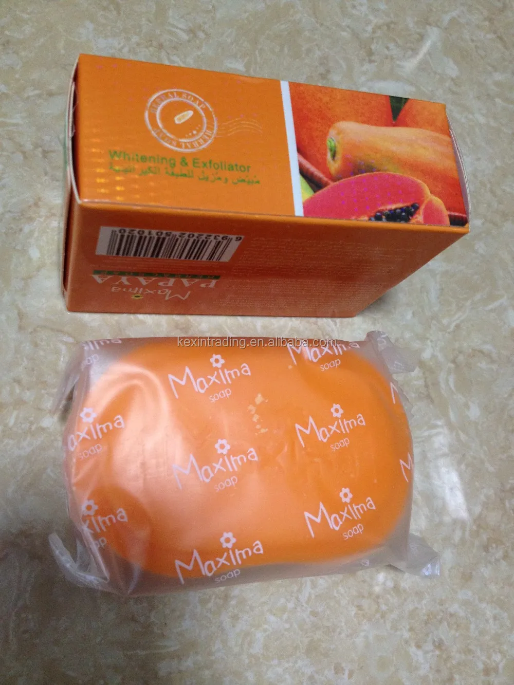 Maxima Papaya Herbal Soap,Papaya Extract Whitening Fruit 