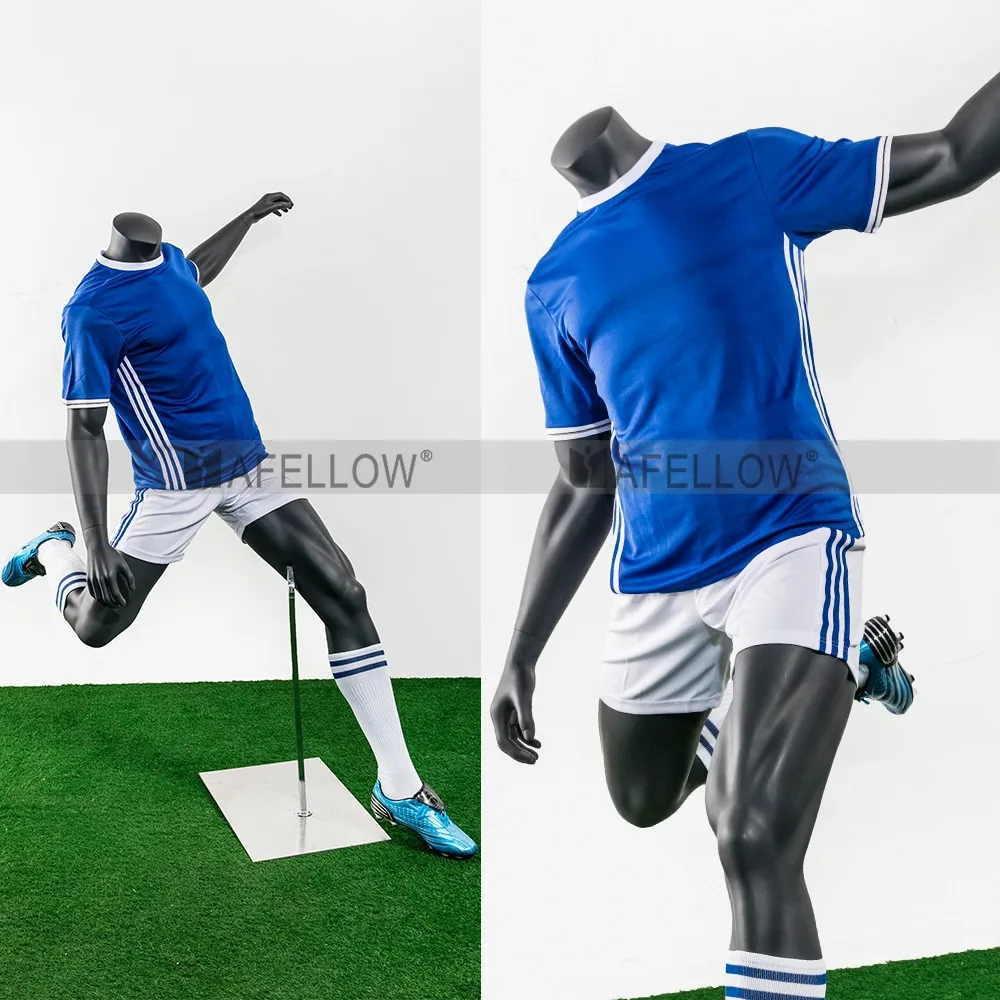 New Design Soccer Mannequins Football Mannequins For Window Display