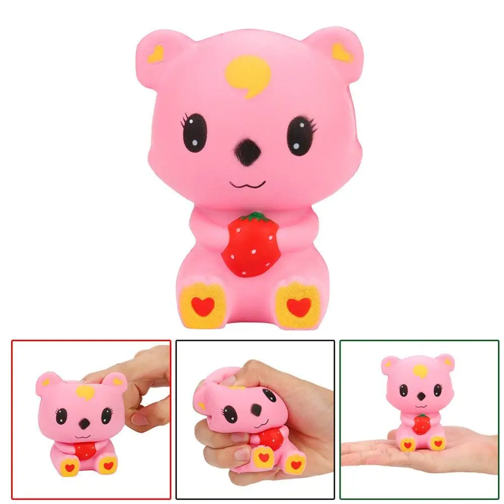 USHOT Clearance Yummy Dog Squishy Slow Rising Cream Scented Charm Stress Reliever Toy