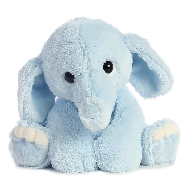 peluche elefante azul