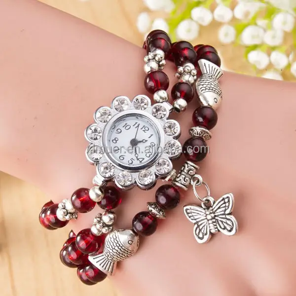 Wholesale Cheap Beaded Hand Watch For Girl Buy Hand Watch For Girl
