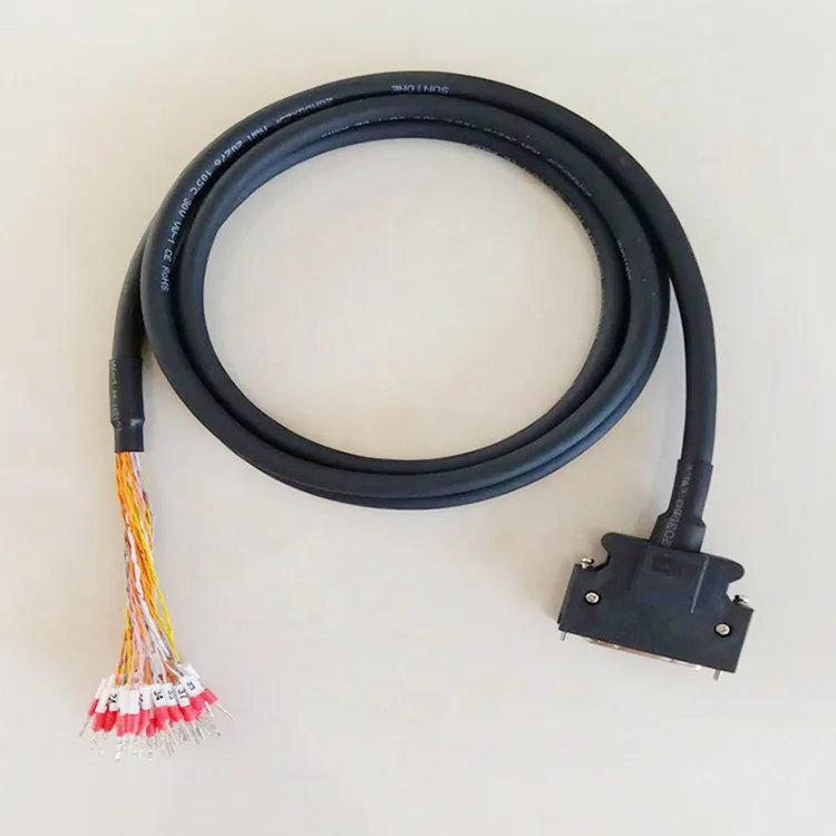 Cn1 50pin Control Signal Line Servo Drive Cable For Yaskawa Jzspcsi01
