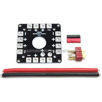 The New High-current Electric Haul Line Board / Esc Distributor Plate/ 4-axis Power Distribution Board - Buy Portable Power Distribution Board,Esc