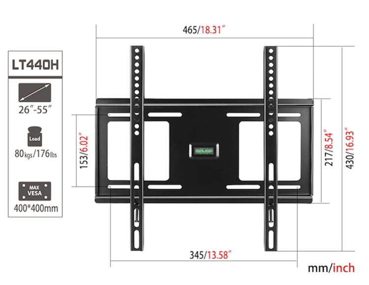 Ewlt440 Fit 50inch Tv Bracket Low Profit Tv Mount Bracket With Fixed Buy Tv Mount Bracket