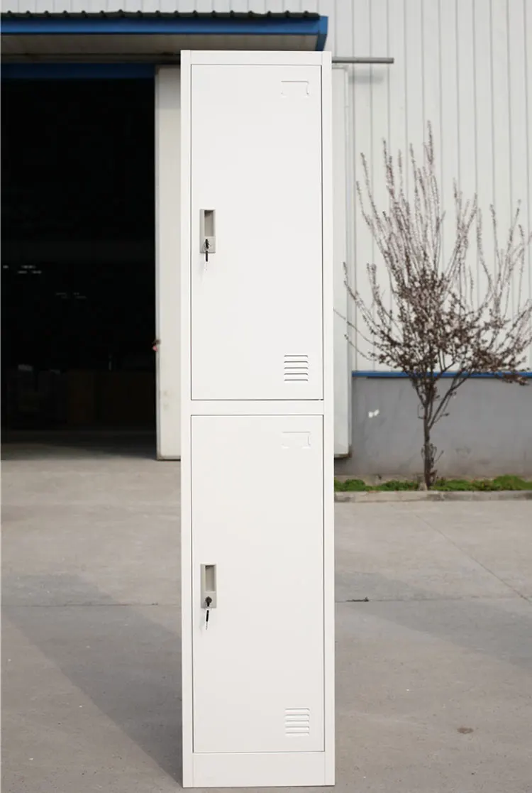 Disassembled Structure Single Column Two Door Kids Mini Locker or Employee Metal Locker