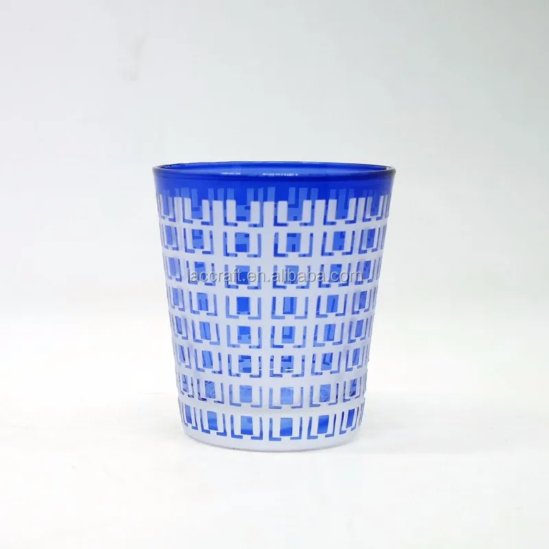 High Quality Sandblasting Glass Cup Sets Drinking Tumbler Custom