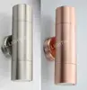 Up and down stainless steel or solid copper IP65 waterproof unbreakable outdoors wall light