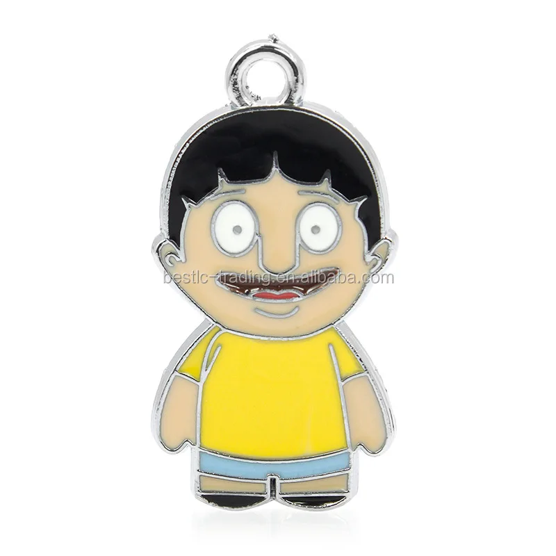 The New Carton Bobs Burgers Louise Alloy Keychain Small Gift Metal Crafts Key  Ring - Buy The New Carton Bobs Burgers Louise Alloy Keychain Small Gift  Metal Crafts Key Ring Product on